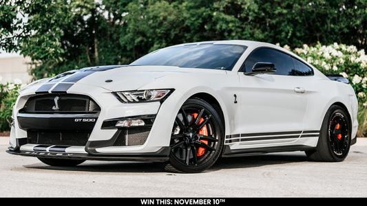 Giveaway Tickets - Mustang Shelby GT500