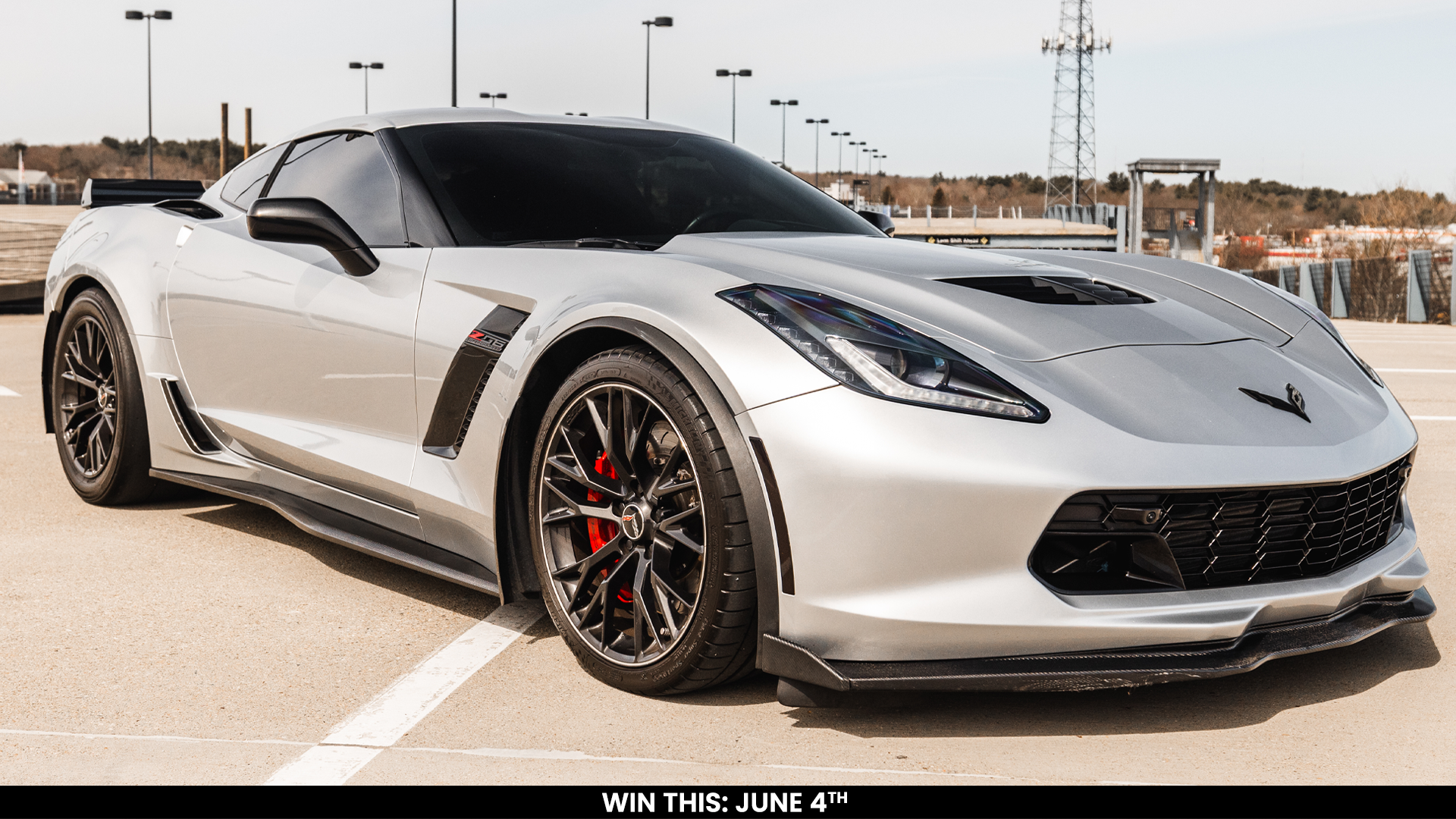 Giveaway Tickets - 10 for 1 - Corvette C7 Z06 - KL – punch4parkinsons