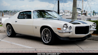 Giveaway Tickets - 1972 Chevrolet Camaro SS