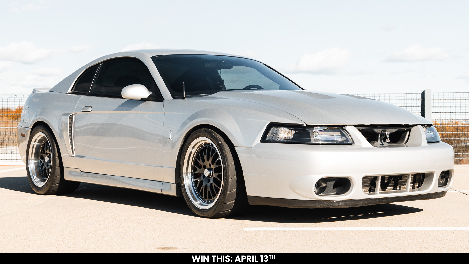Giveaway Tickets - 2003 SVT Mustang Cobra “Terminator” - FBP