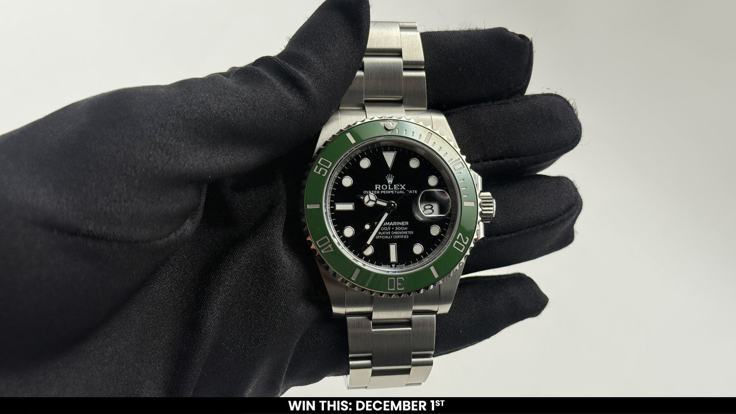 Giveaway Tickets - 18 for 1 - Rolex Submariner Starbucks