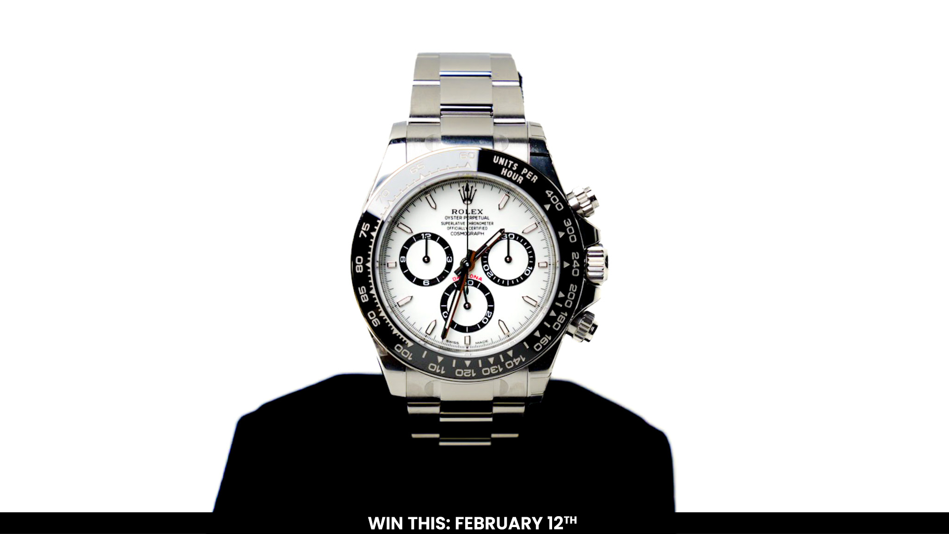 Giveaway Tickets - 10 for 1 - 2025 Rolex Daytona Panda - KL