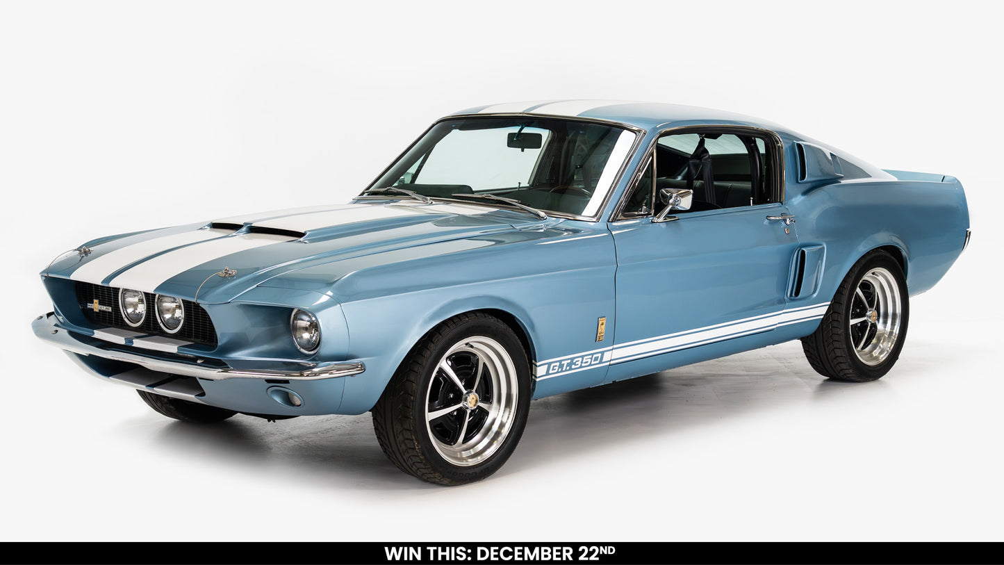 Giveaway Tickets - 2 for 1 - 1967 Shelby GT350 Fastback - FBP