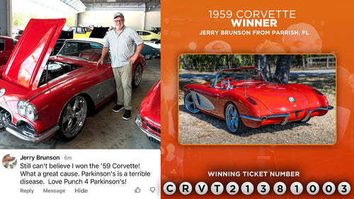 Prize won by Jerry Brunson