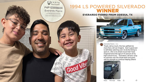 Prize won by Everardo Fierro