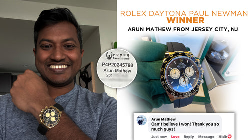 Prize won by Arun Mathew