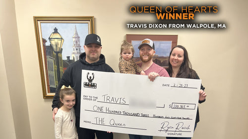 Prize won by Travis Dixon