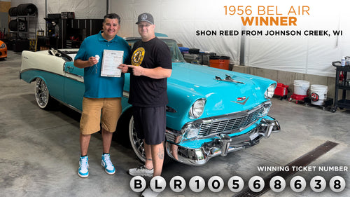 Prize won by Shon Reed