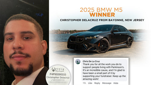 Prize won by Christopher Delacruz