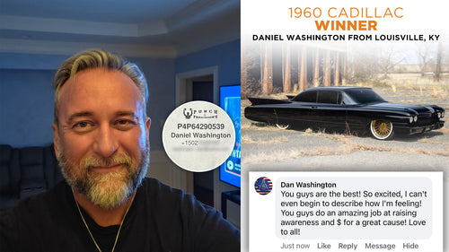 Prize won by Daniel Washington