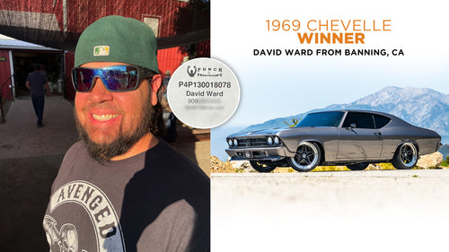 Prize won by David Ward