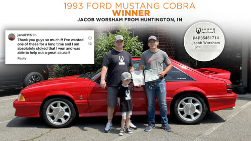 Prize won by Jacob Worsham