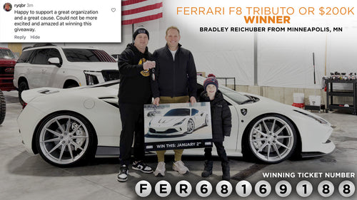 Prize won by Bradley Reichuber