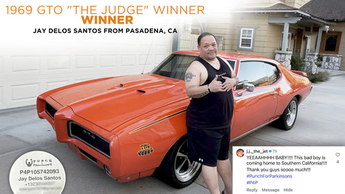 Prize won by Jay Delos Santos