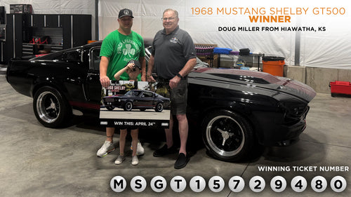 Prize won by Doug Miller