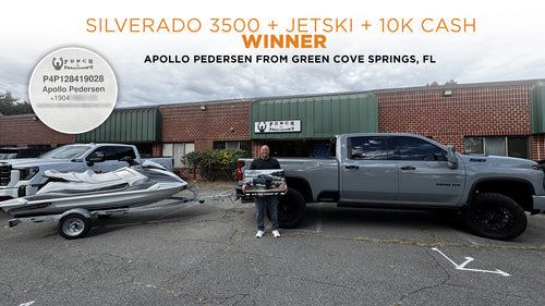 Prize won by Apollo Pedersen