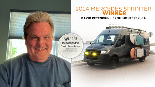 Prize won by David Petenbrink