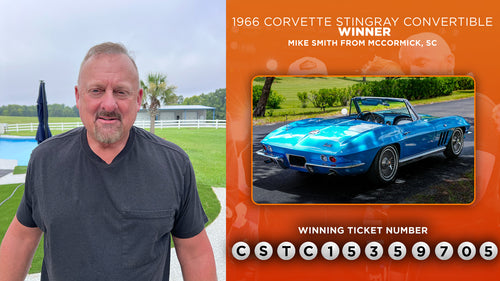 Prize won by Mike Smith