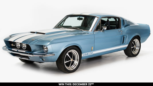 Giveaway Tickets - 1967 Shelby GT350 Fastback