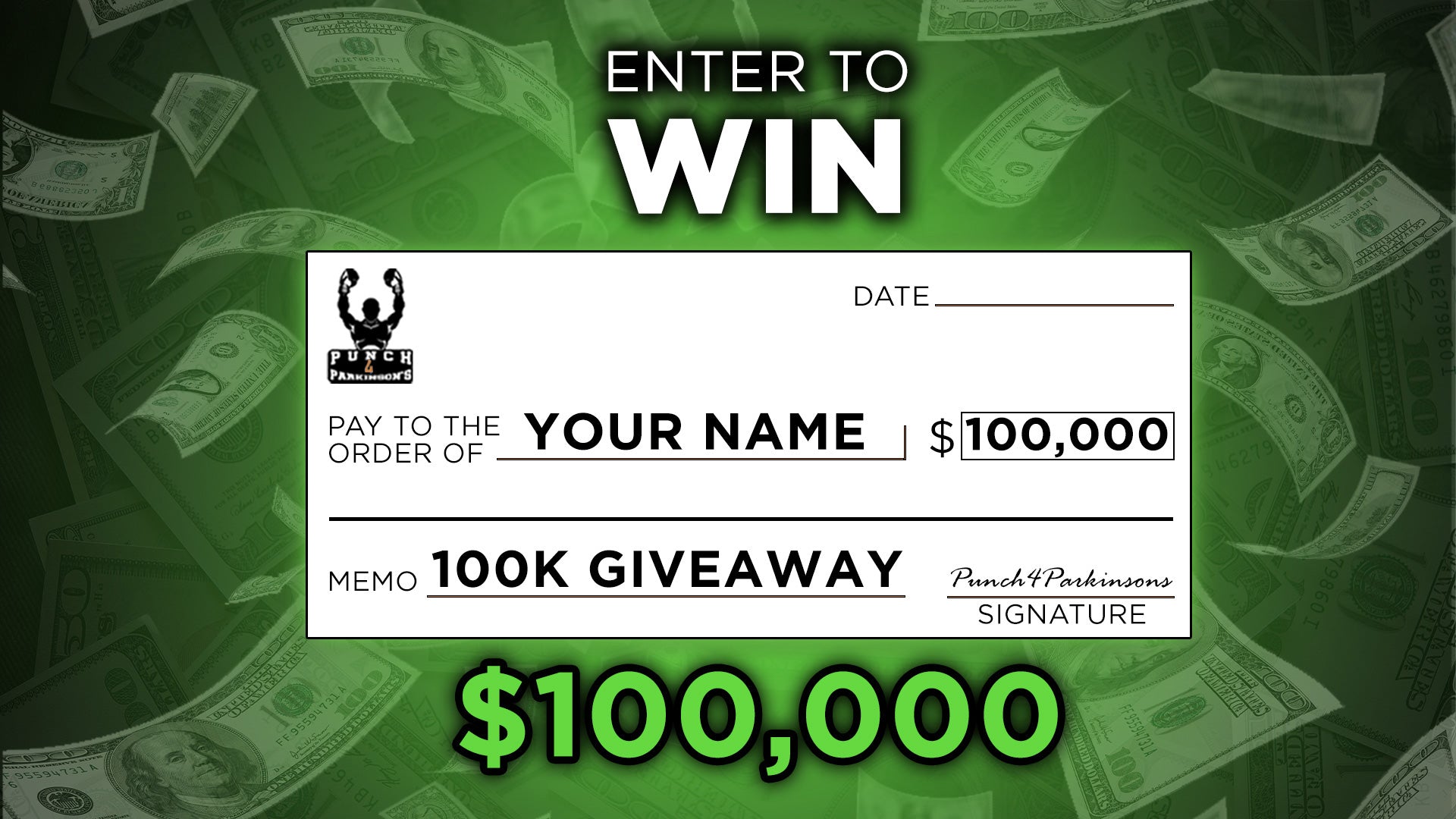 Giveaway Tickets - $100k