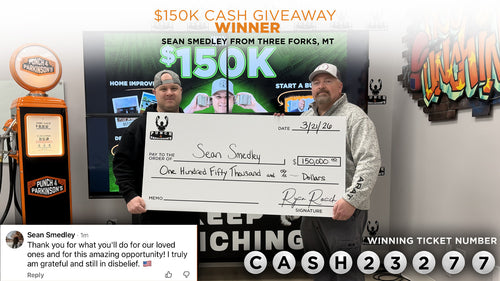 Prize won by Sean Smedley