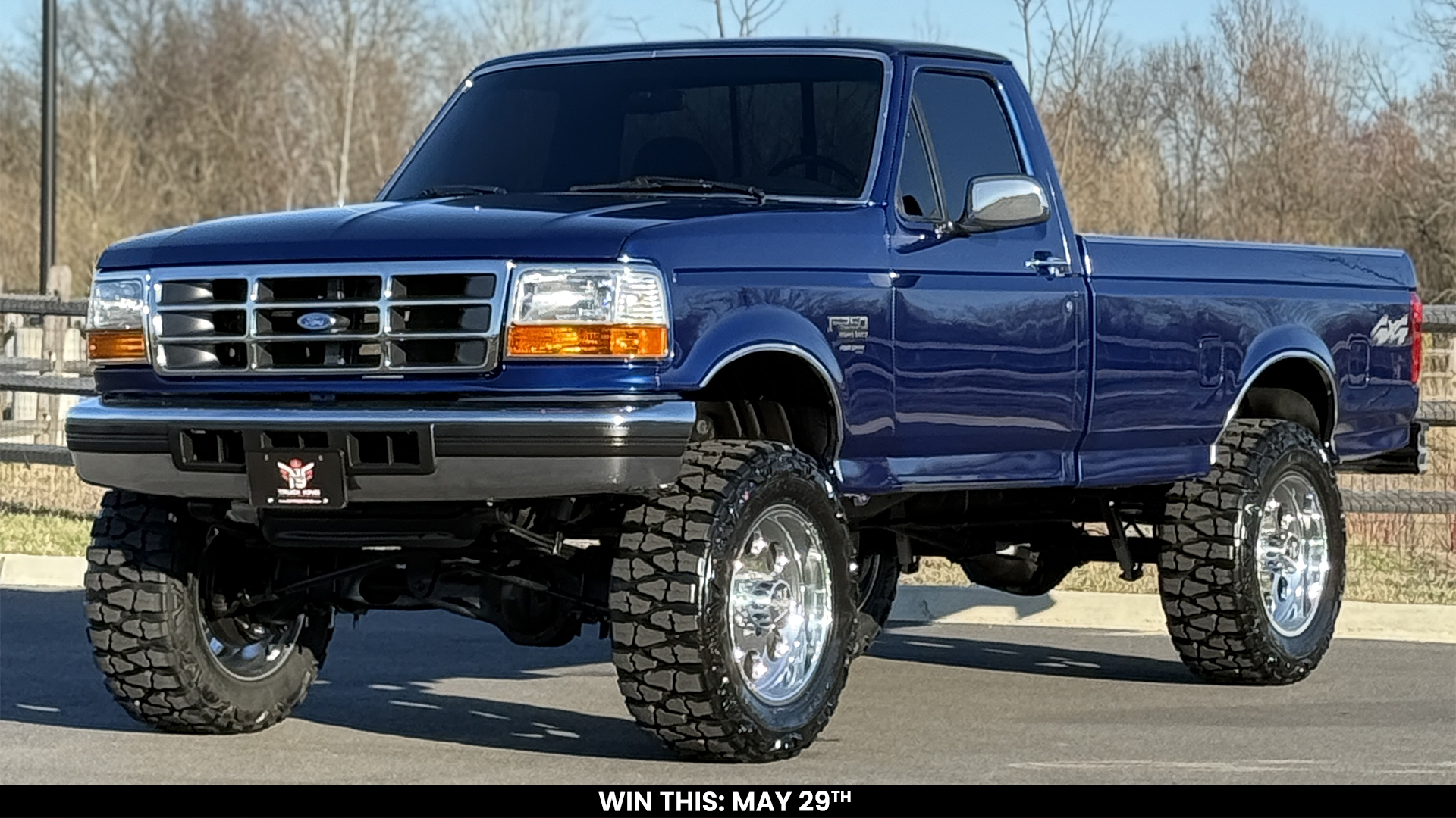 Giveaway Tickets - 1997 Ford F250 OBS