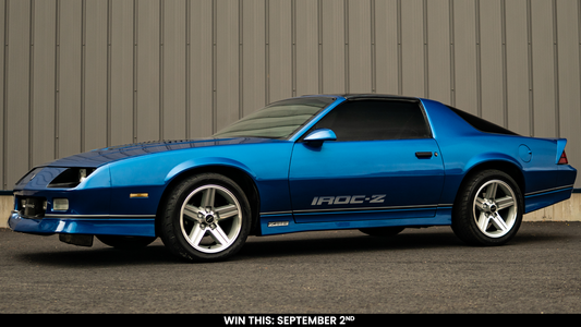 Giveaway Tickets - 1987 Chevrolet Camaro IROC-Z