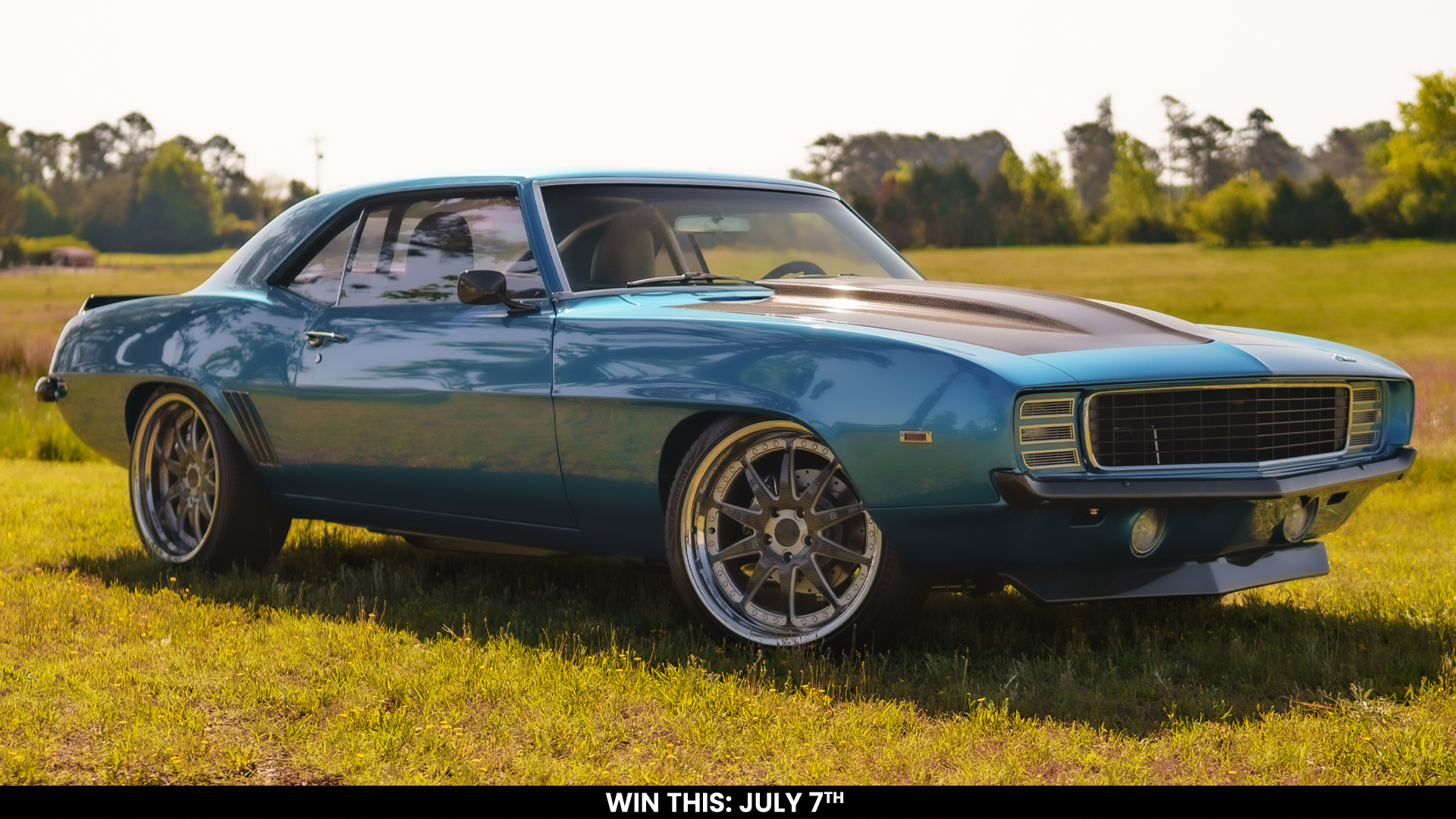 Giveaway Tickets - 1969 Chevy Camaro