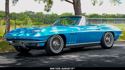 Giveaway Tickets - 9 for 1 - 1966 Corvette Stingray Convertible - KL