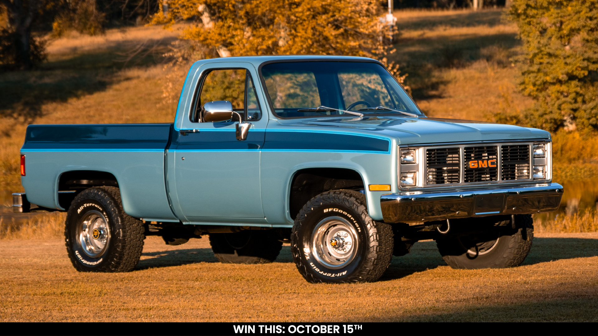 Giveaway Tickets - 1985 GMC K15
