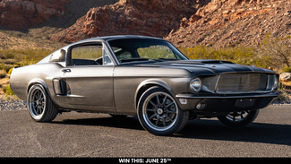 Giveaway Tickets - 1968 Mustang Fastback
