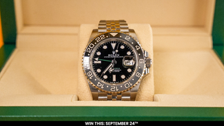 Giveaway Tickets - Rolex GMT-Master II Bruce Wayne