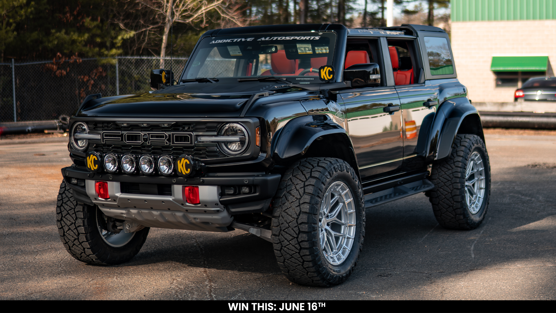 Giveaway Tickets - 2024 Bronco Raptor