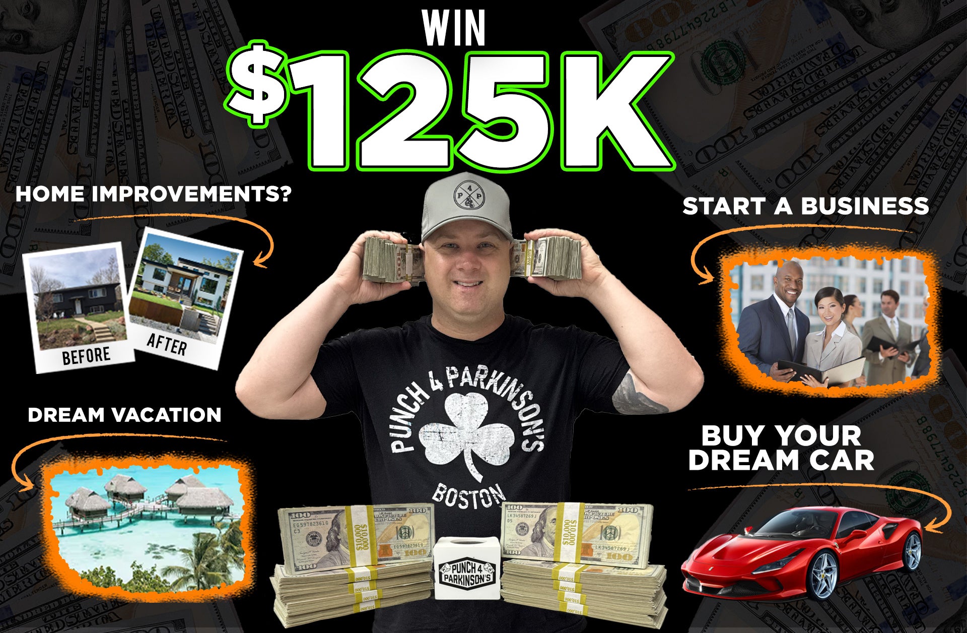 Giveaway Tickets - $125k