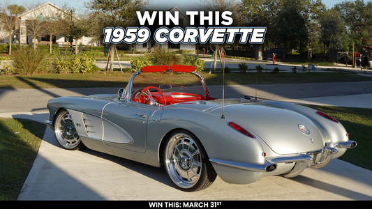 Giveaway Tickets - 2 for 1 - Corvette 1959 - FBP