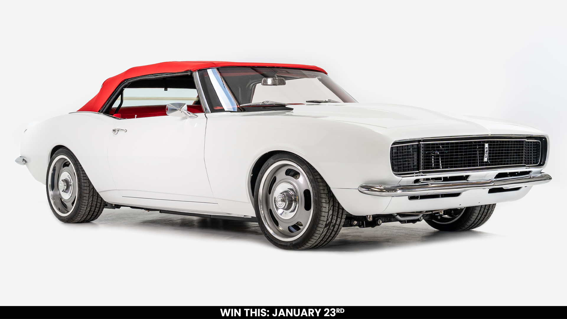 Giveaway Tickets - 1968 Camaro RS Restomod