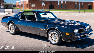 Giveaway Tickets - 1977 Pontiac TransAm Bandit