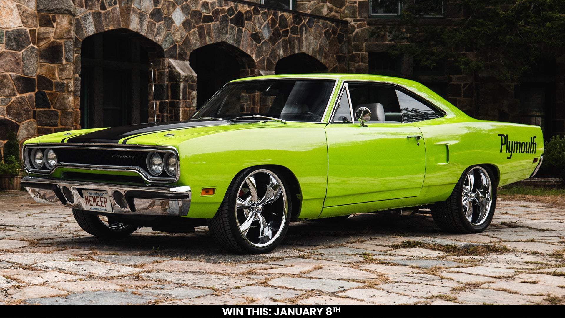 Giveaway Tickets - 18 for 1 - 1970 Plymouth Roadrunner