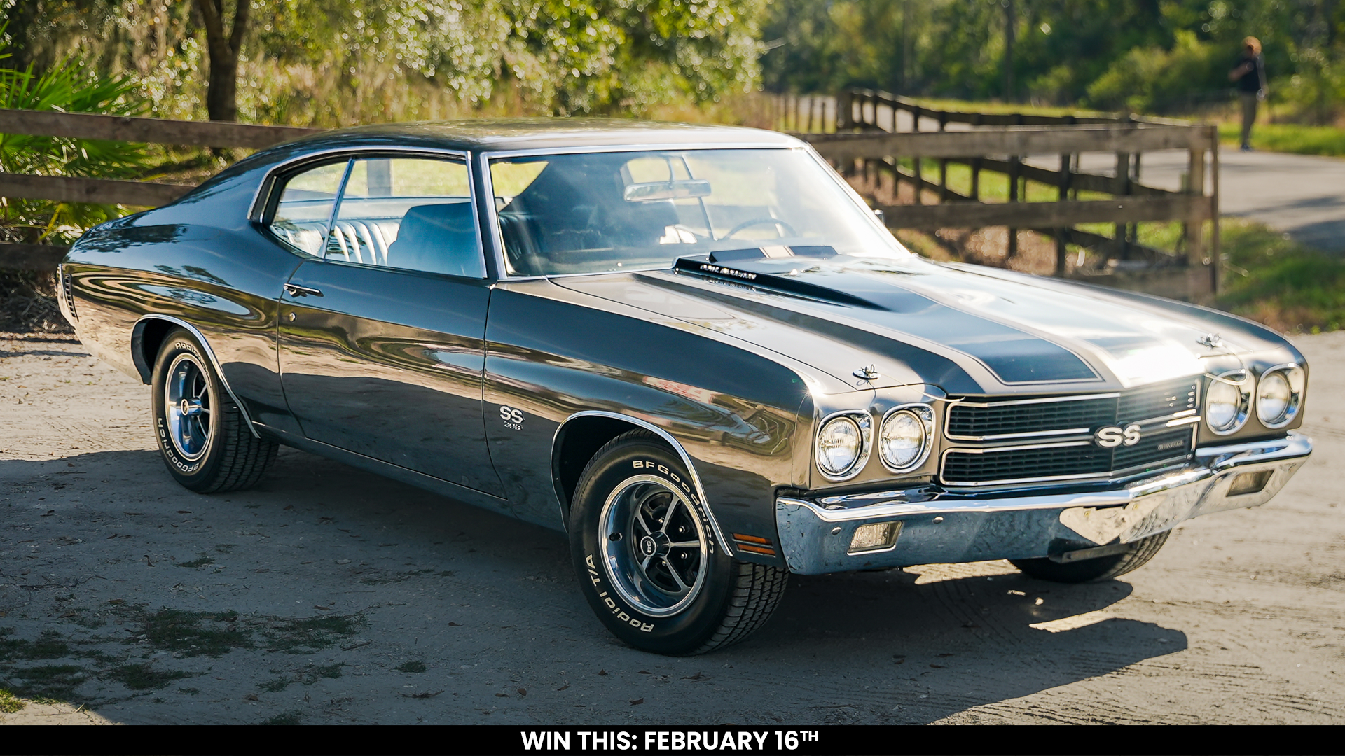 Giveaway Tickets - 1970 Chevelle SS