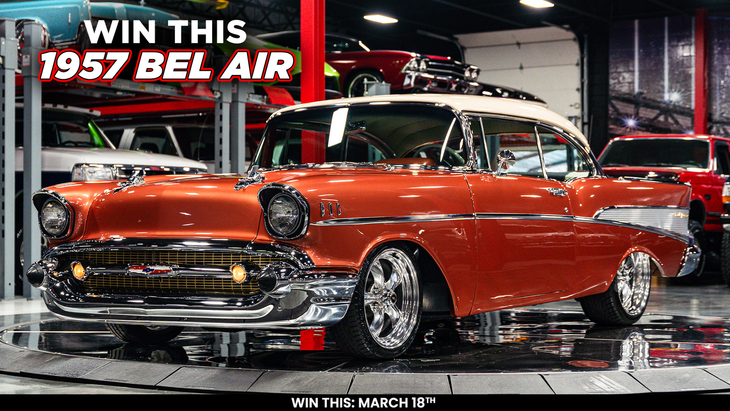 Giveaway Tickets - 18 for 1 - 1957 Bel Air