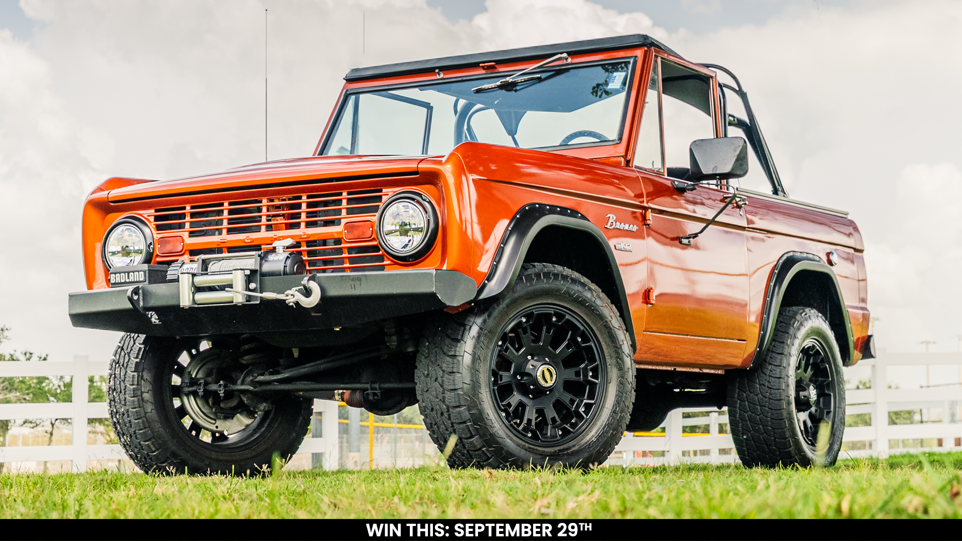 Giveaway Tickets - 1967 Ford Bronco