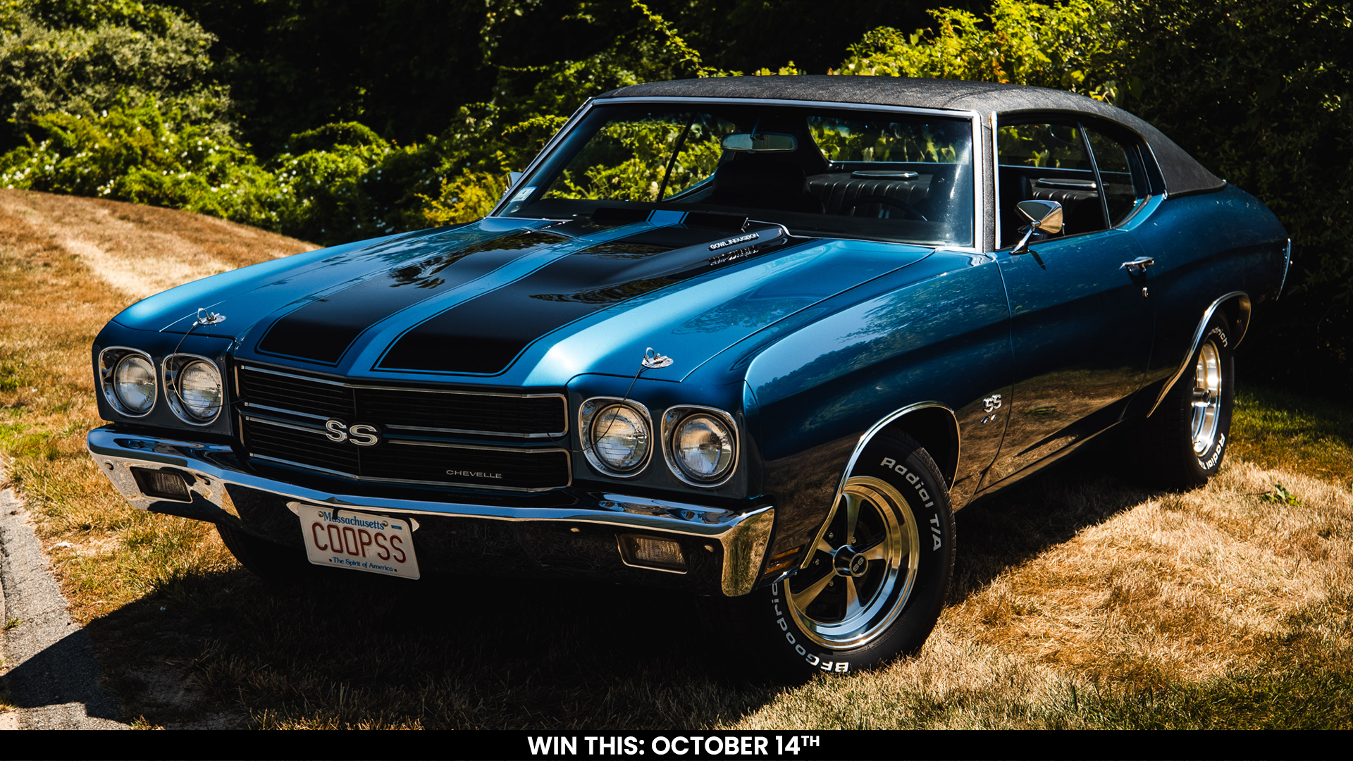 Giveaway Tickets - 1970 Chevelle SS