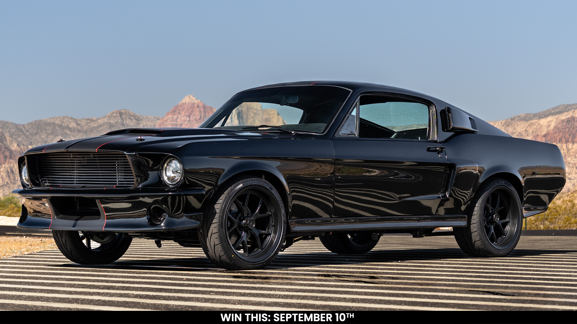 Giveaway Tickets - 1968 Mustang Fastback
