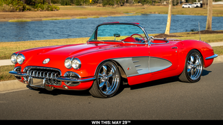 Giveaway Tickets - 1959 Corvette