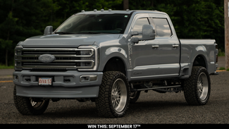 Giveaway Tickets - 2025 Ford F350 Platinum