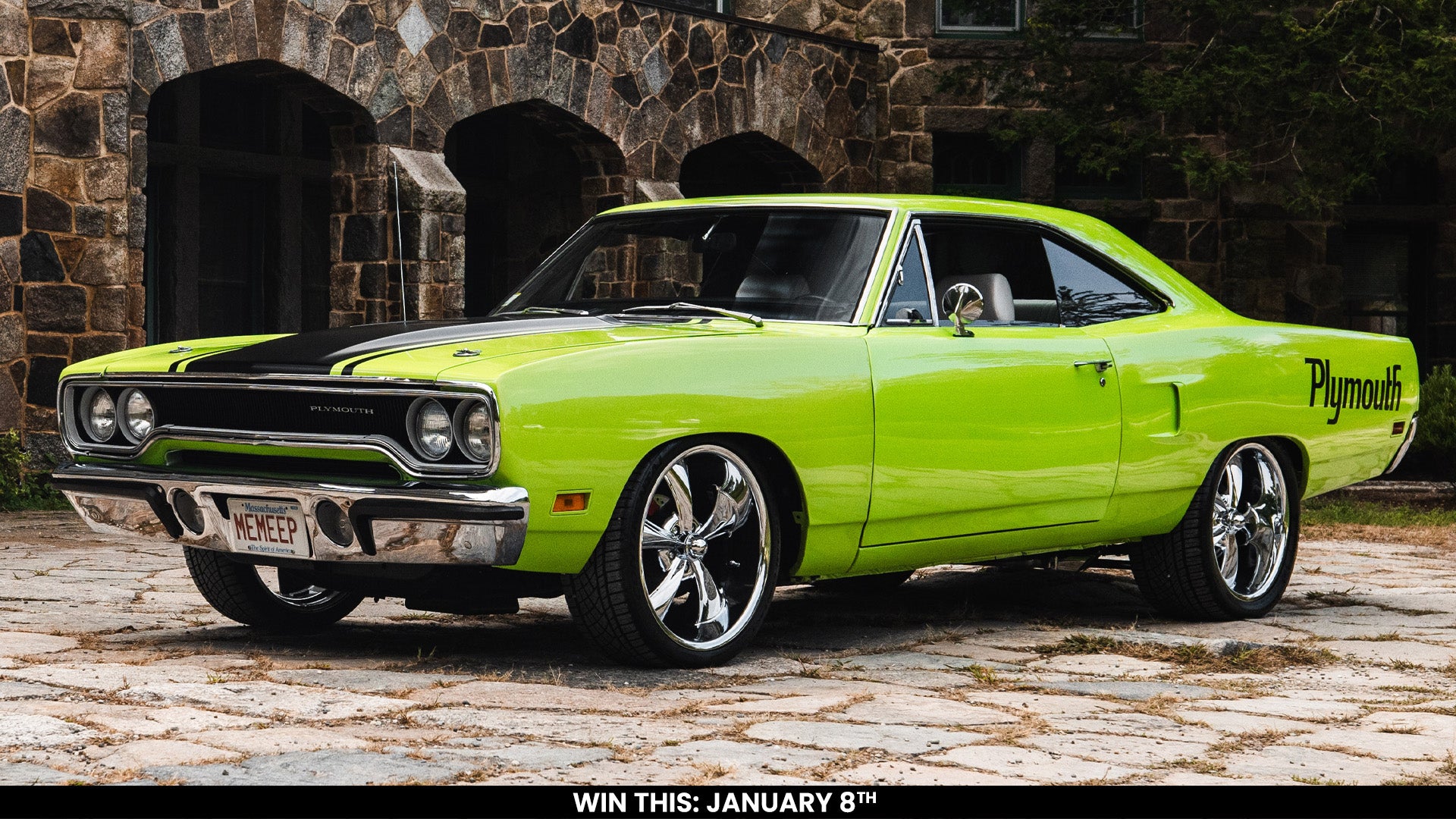 Giveaway Tickets - 18 for 1 - 1970 Plymouth Roadrunner