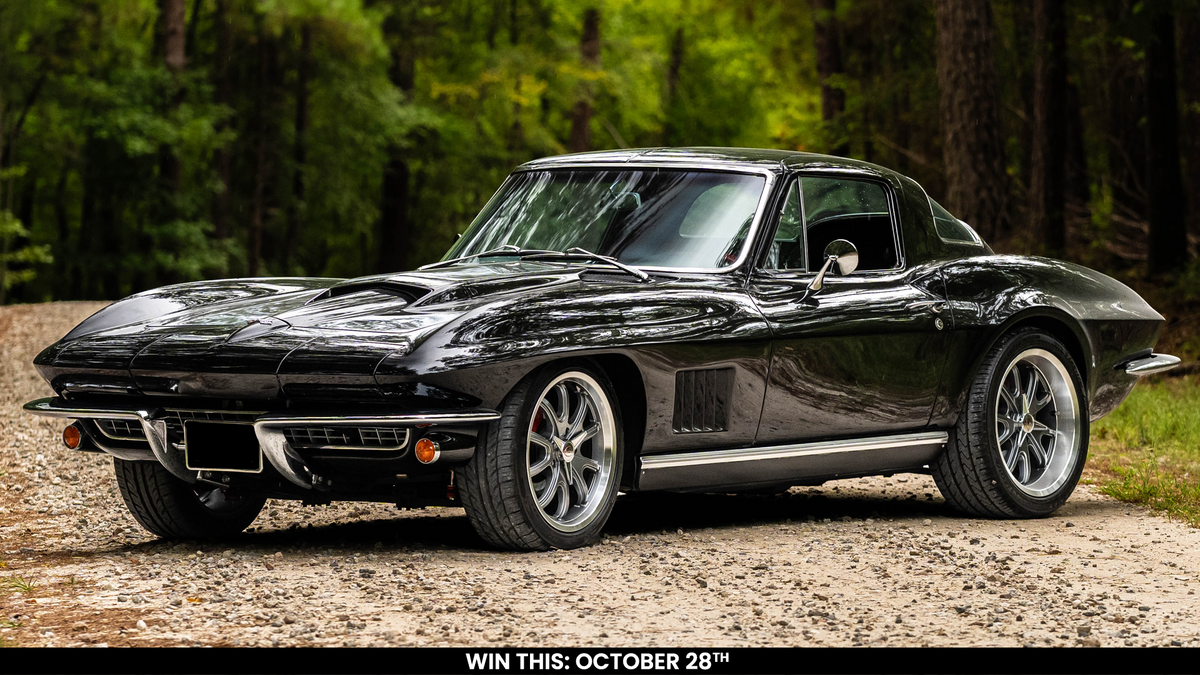 Giveaway Tickets - 1967 Corvette Stingray
