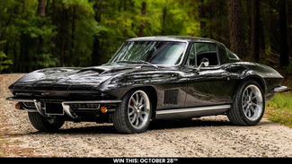 Giveaway Tickets - 1967 Corvette Stingray