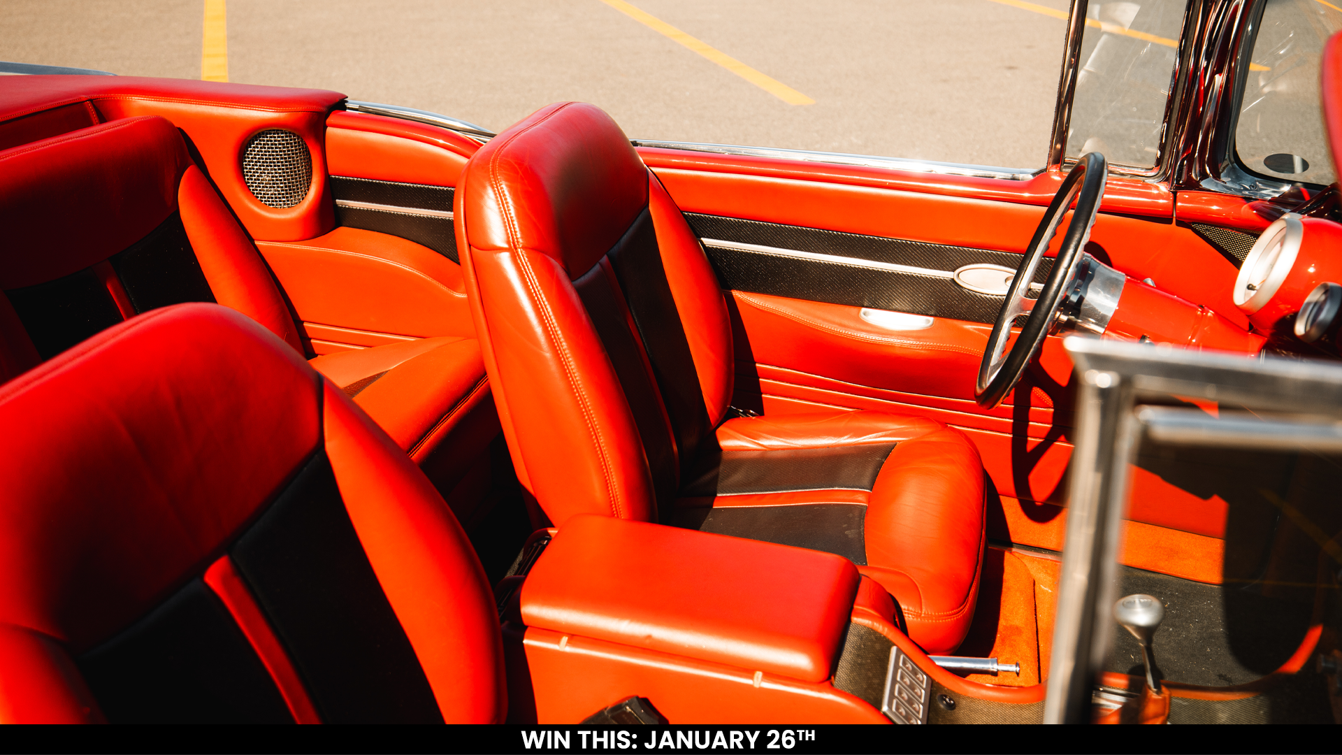 Giveaway Tickets - 7 for 1 - 1957 Bel Air Roadster - FB