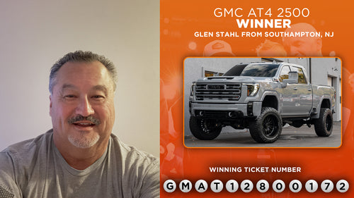 Prize won by Glen Stahl